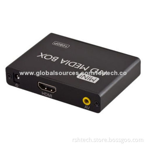 Mini Full HD 1,080P Media Player, Supports Plug-and-play Function, Supports DLNA, Airplay, Miracast